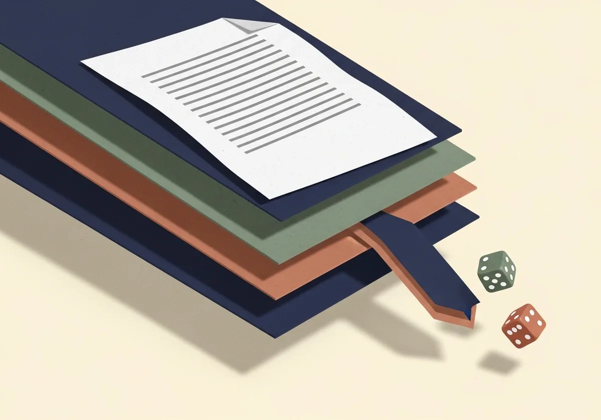 Ilustracao editorial sobre privacidade, RGPD e termos de utilizacao do Casinos Escolhidos.